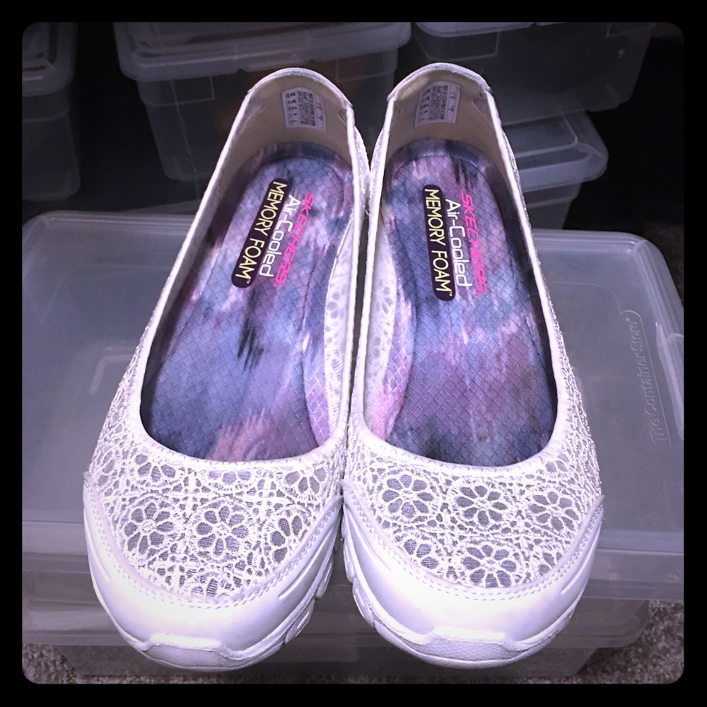 Sketchers memory foam flats